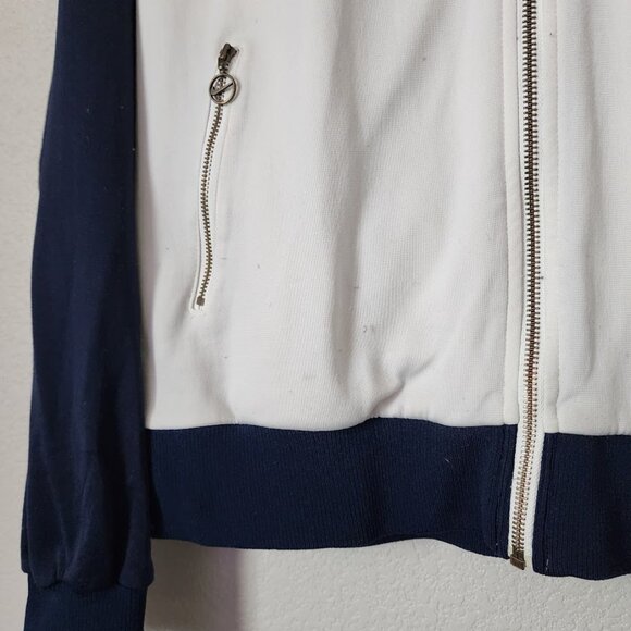 NIKE x VINTAGE Y2K Olympic 2006 USA full zip track jacket white blue L - Picture 8 of 8